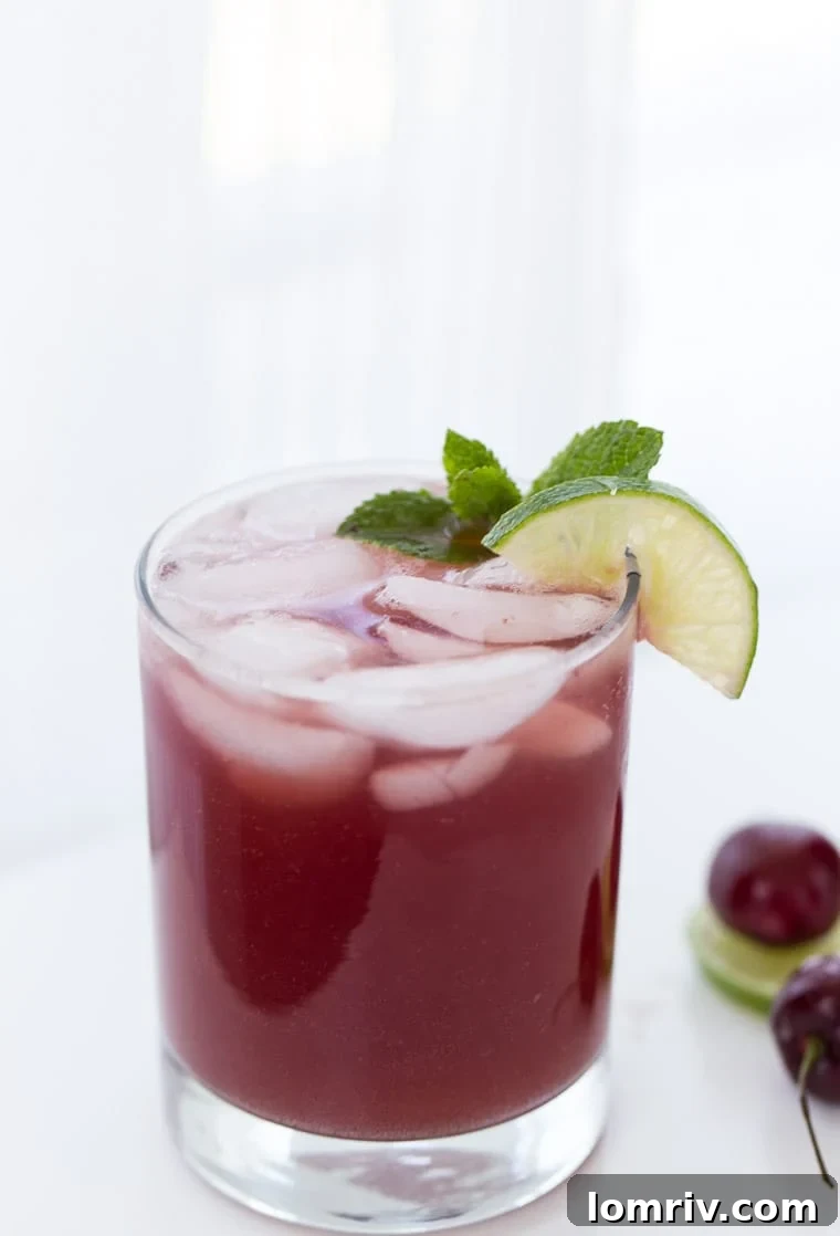 Cherry Almond Limeade