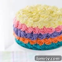 Strawberry Rainbow Cake