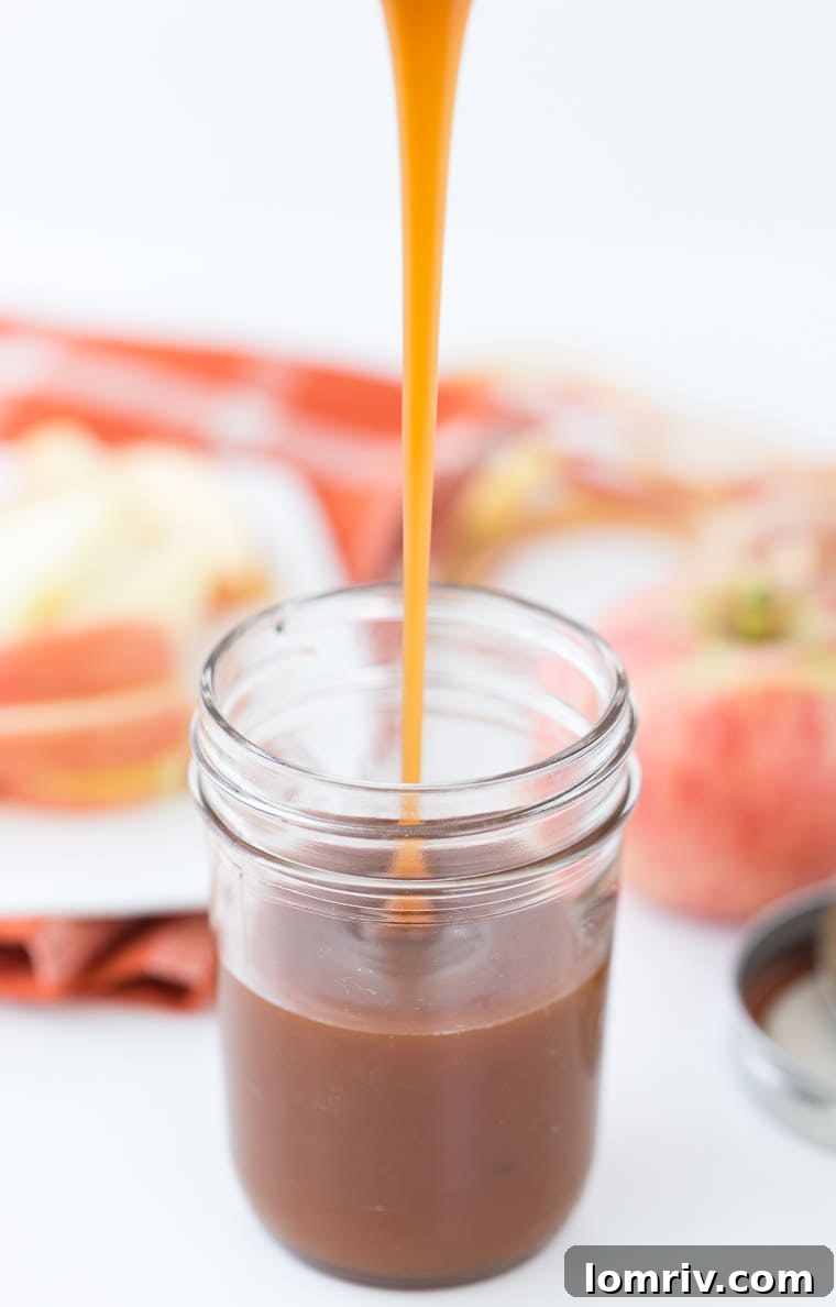 An easy homemade caramel sauce recipe that is ready in 20 minutes! 