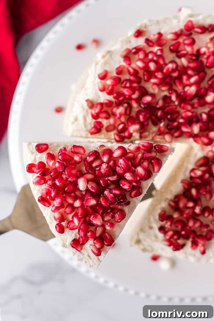 Homemade White Chocolate Vanilla Cake with Fluffy Frosting