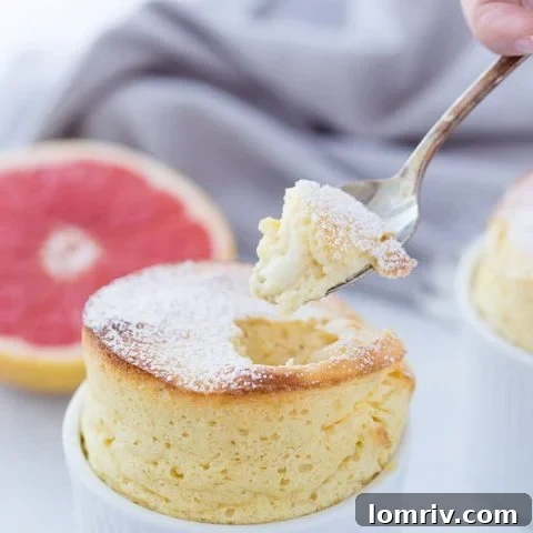 Grapefruit Souffle