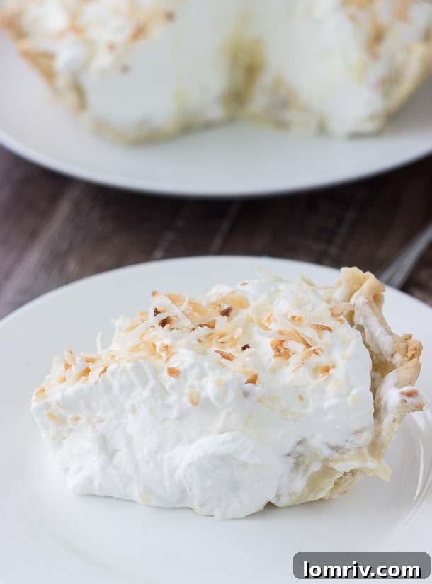 Coconut Banana Cream Pie – A classic, comforting pie combining creamy banana and tropical coconut, a must-have recipe.