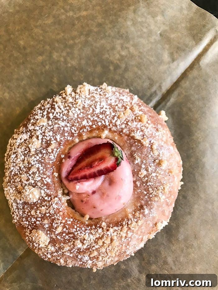 A mouth-watering display of gourmet and unique doughnuts from Glazed Gourmet Doughnuts, showcasing their creative artistry.