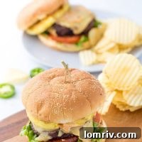 Pineapple Jalapeno Burgers