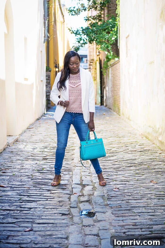 A classic white blazer is a wardrobe staple that is versatile, feminine (with a side of girl boss) and stylish for play or work. Discover how to style this essential piece for any occasion.