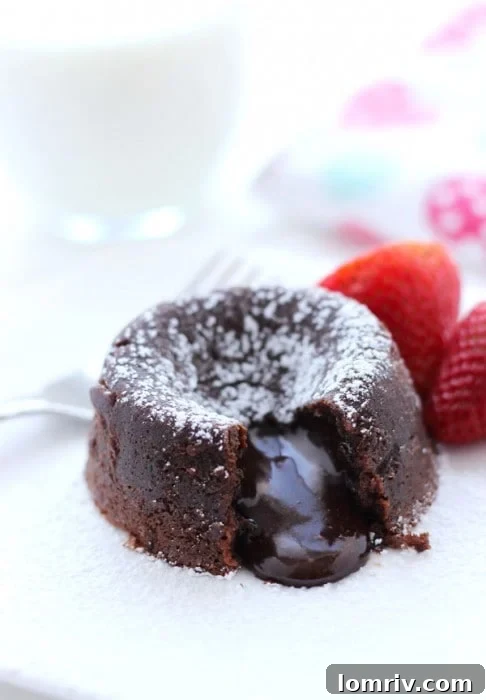 Molten Chocolate Mocha Cakes