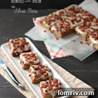 Peanut Butter Banana Blondies