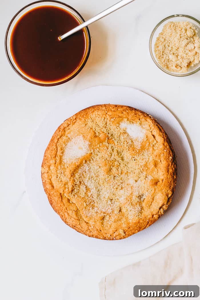 Hazelnut Cake with Salted Caramel Sauce – Moist and Nutty