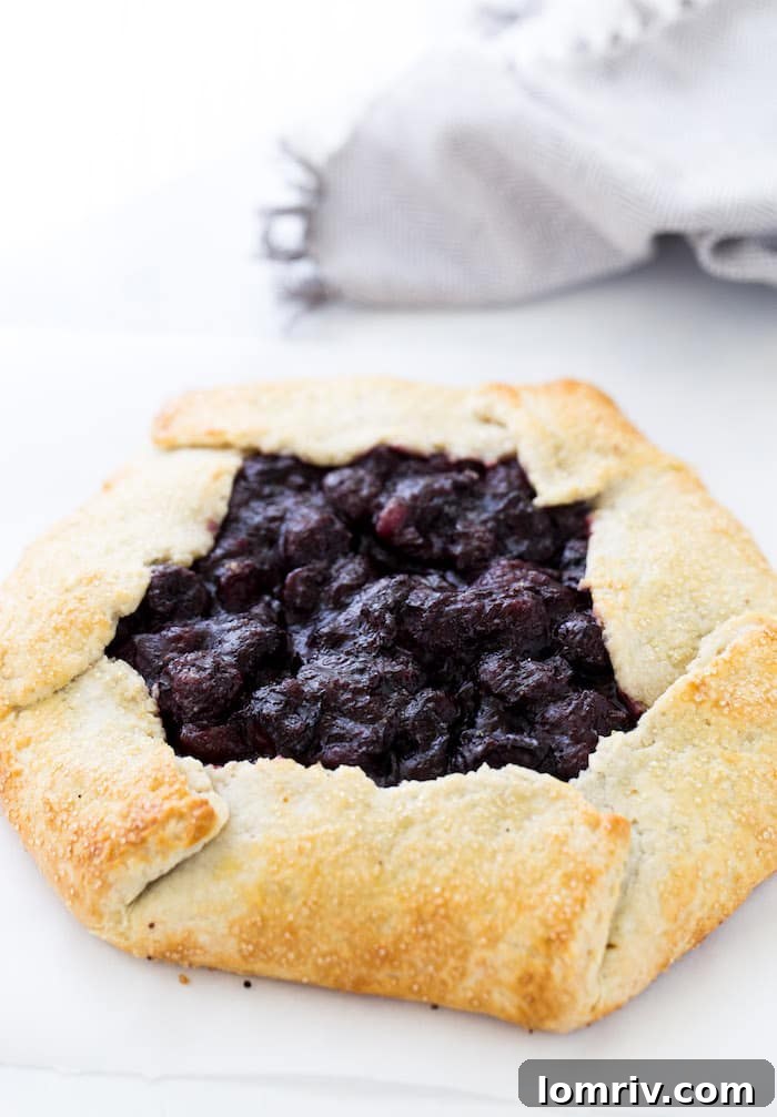 A beautifully rustic cherry galette, simple, flavorful, and perfect for summer dessert gatherings.