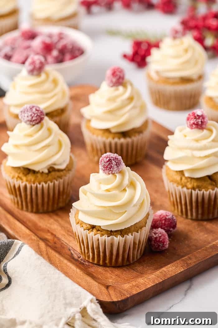 Sweet Potato Cupcakes with Marshmallow Frosting