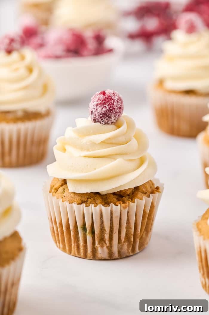 Sweet Potato Cupcakes with Marshmallow Frosting