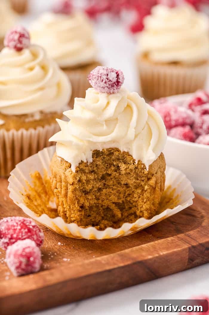 Sweet Potato Cupcakes with Marshmallow Frosting