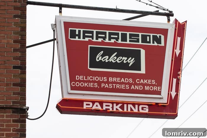 An inviting display of assorted classic fried doughnuts from Harrison Bakery, a Syracuse institution.