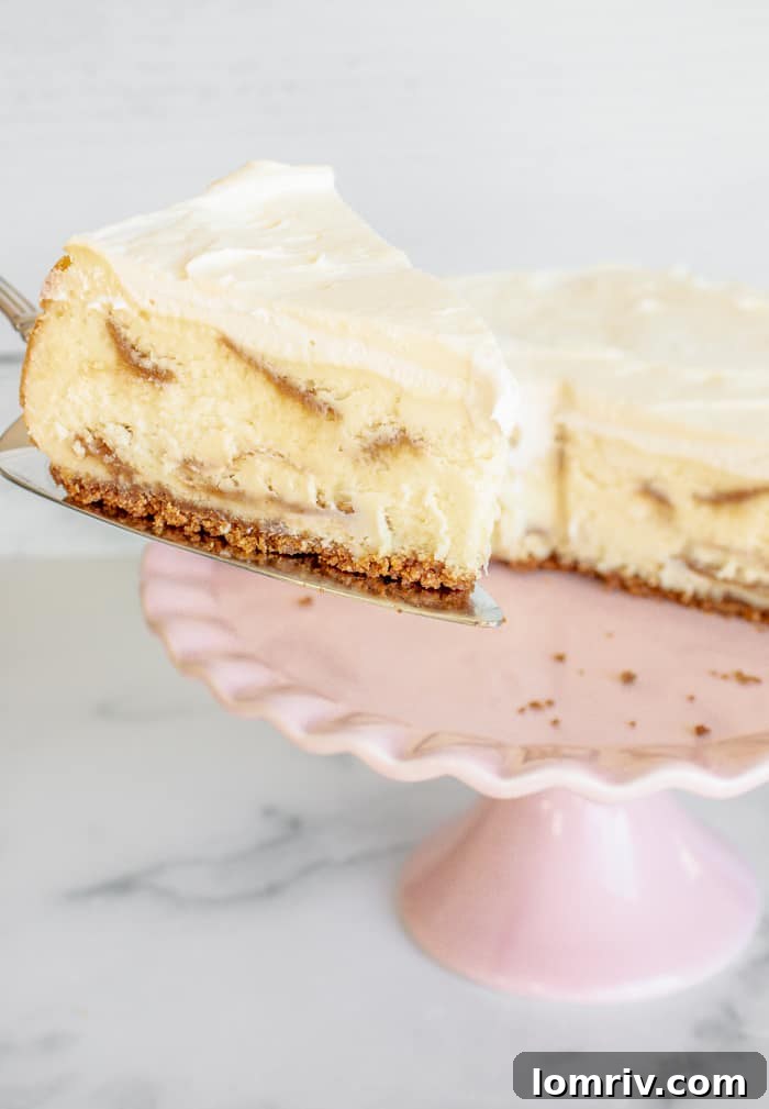 White Chocolate Biscoff Cheesecake