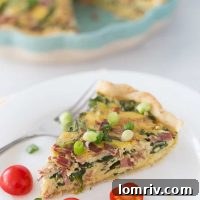 Spinach Bacon Quiche