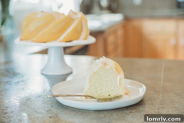 Collage of Coconut Lavender Bundt Cake images