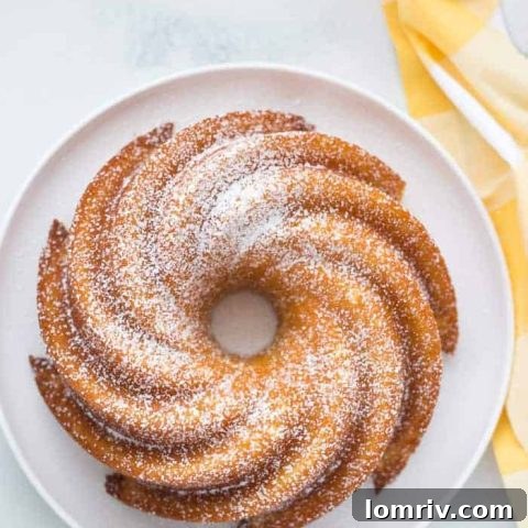 Passion Fruit Bundt Cake
