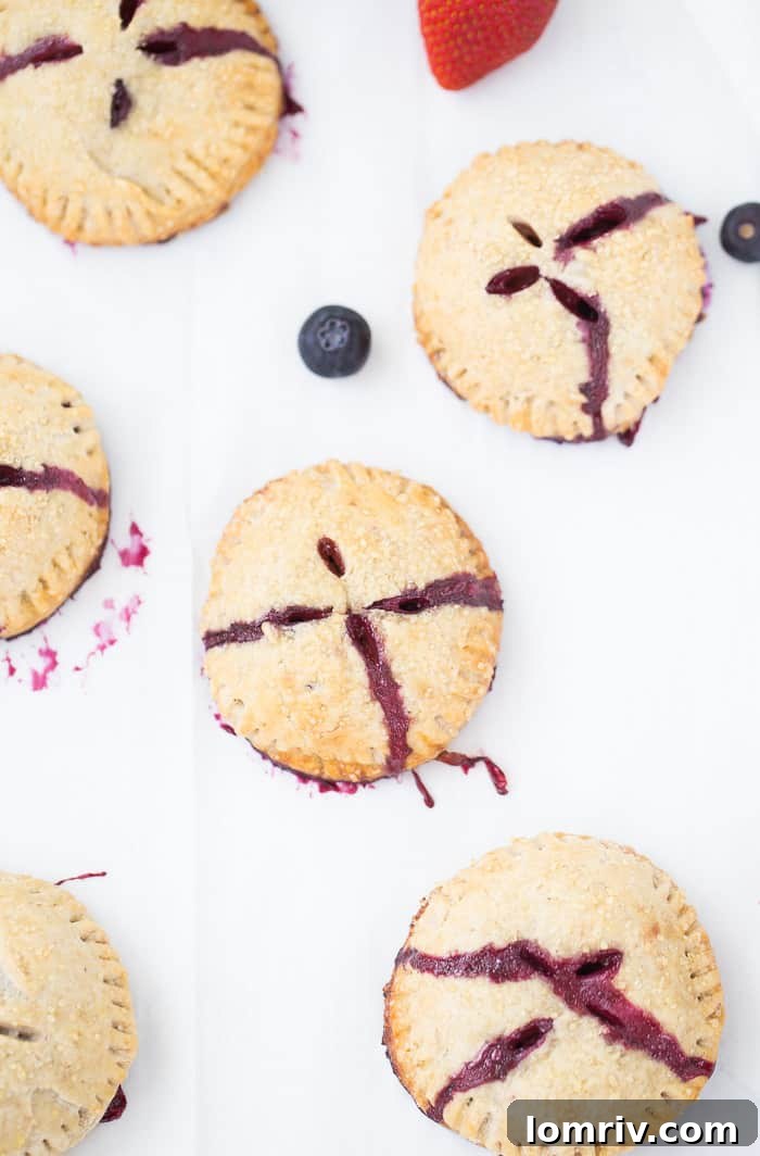 Double Berry Hand Pies for Summer Gatherings