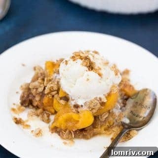 Peach Crumble Recipe
