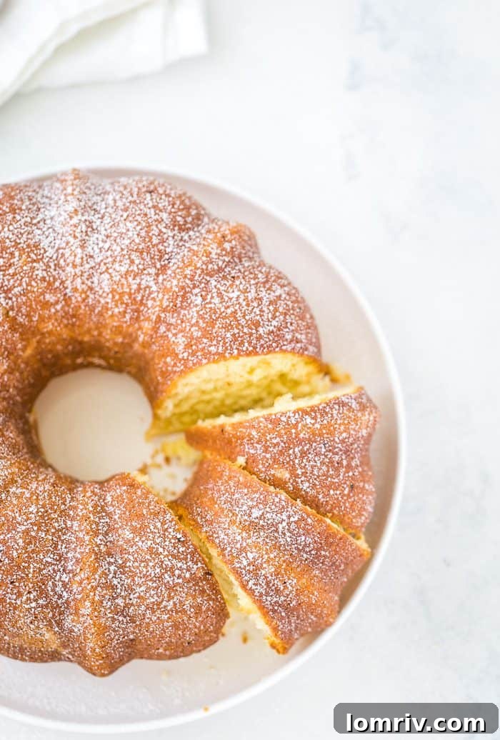 Classic Vanilla Pound Cake: A Timeless Recipe for Every Occasion