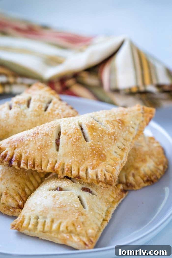 Classic Apple Hand Pies with Flaky Crust and Spiced Filling