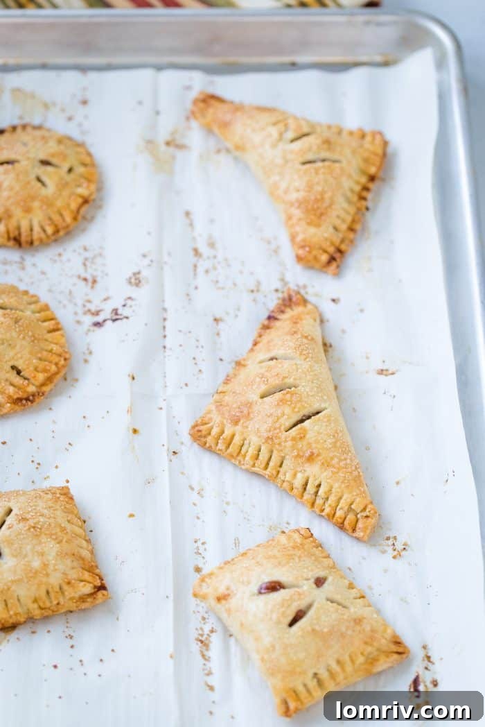 Homemade Apple Hand Pies with Caramel Drizzle