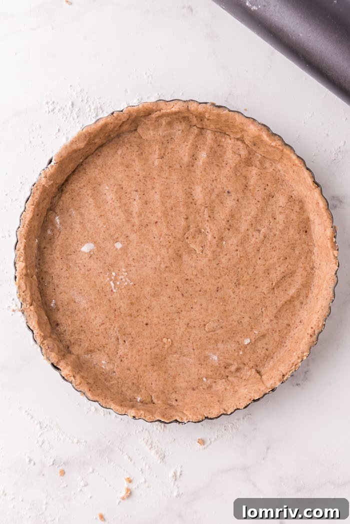Pumpkin tart crust