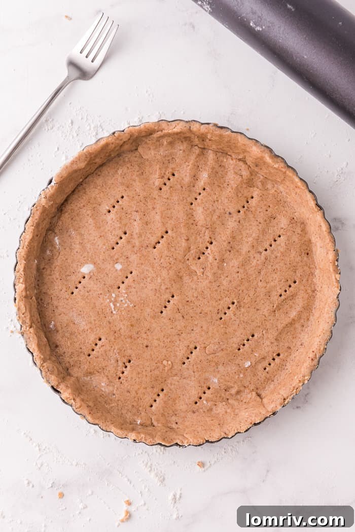 Pumpkin tart crust