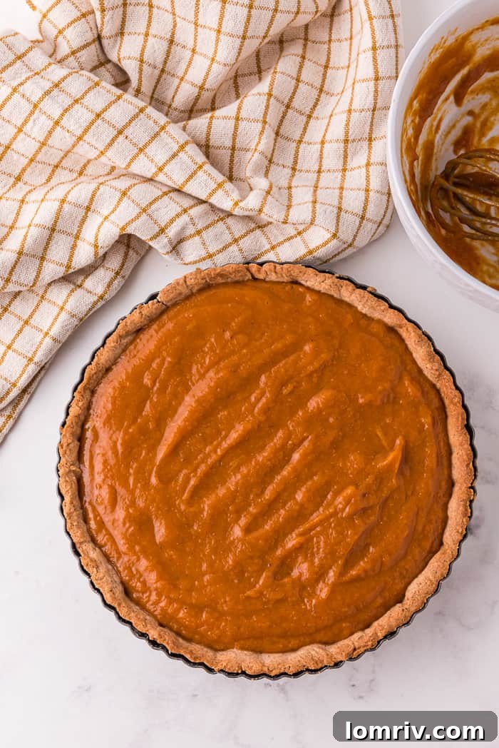 Pumpkin tart 
