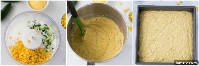 Fresh corn kernels, key ingredient for homemade cornbread