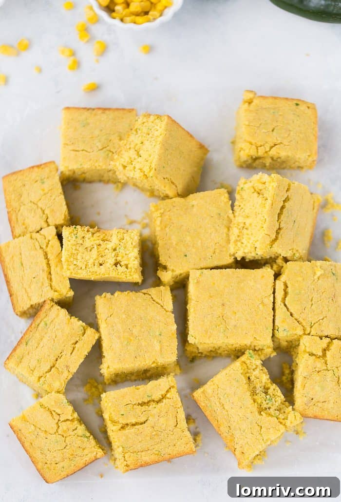 Buttery, moist, and crumbly homemade Jalapeño Buttermilk Cornbread