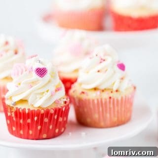 Vanilla Bean Buttermilk Cupcakes