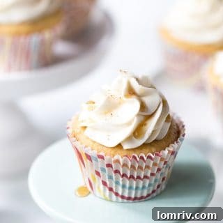 The Best Cinnamon Cupcakes with Maple Frosting Recipe