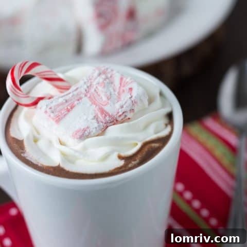 Homemade Peppermint Marshmallows