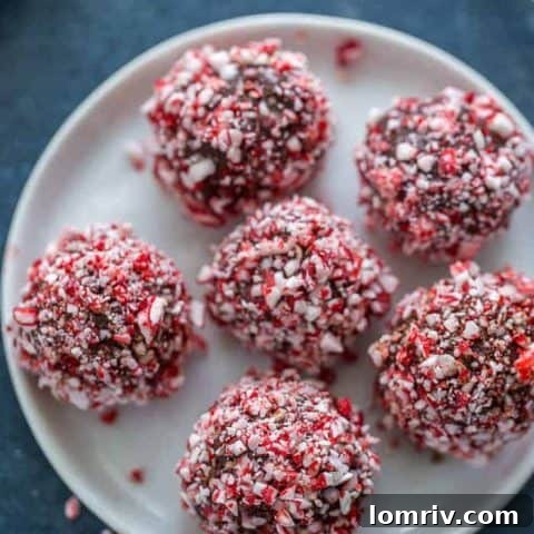 Peppermint Truffles