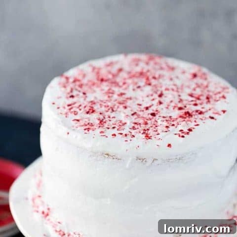 Peppermint Layer Cake