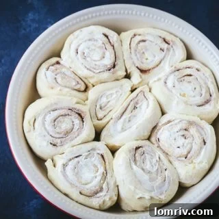 eggnog cinnamon rolls
