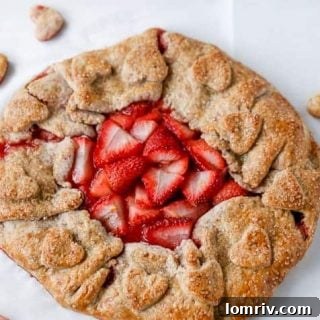 Strawberry Galette recipe card image