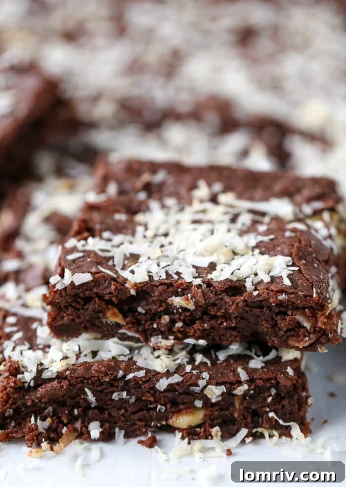 Decadent Coconut Brownies: A Chocolate Lover's Dream