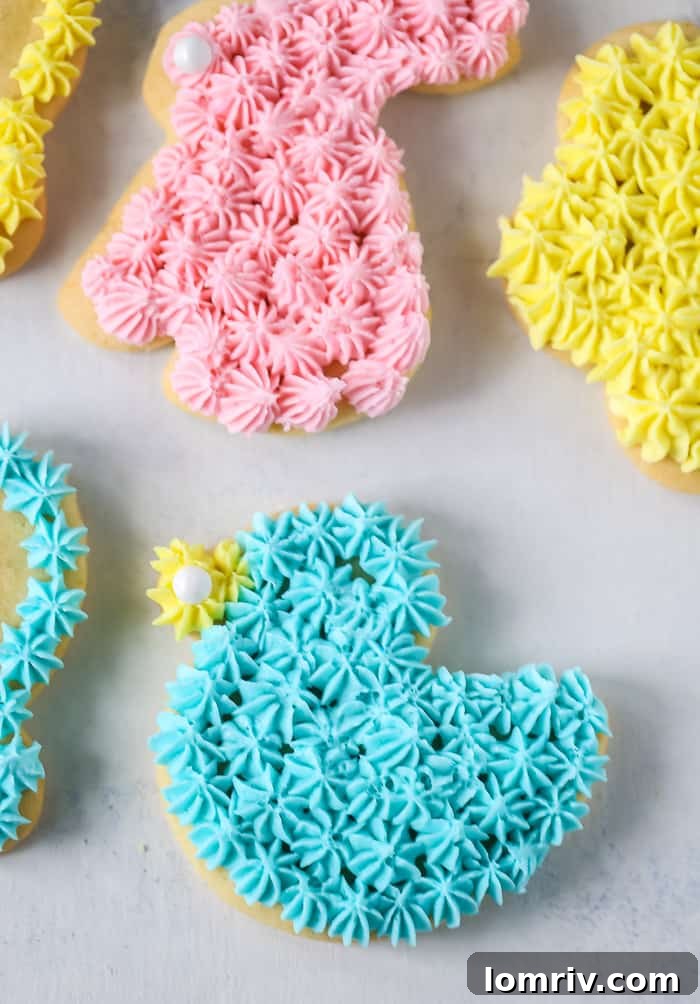 Easter Sugar Cookies with Lemon Zest