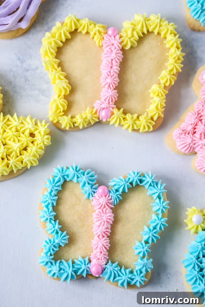 Colorful Spring Cookie Decorating