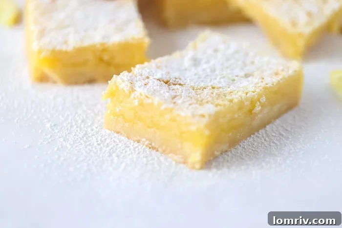 Homemade Lemon Bars - Perfect Spring Dessert