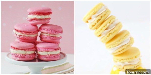 Macaron Collage - past baking success