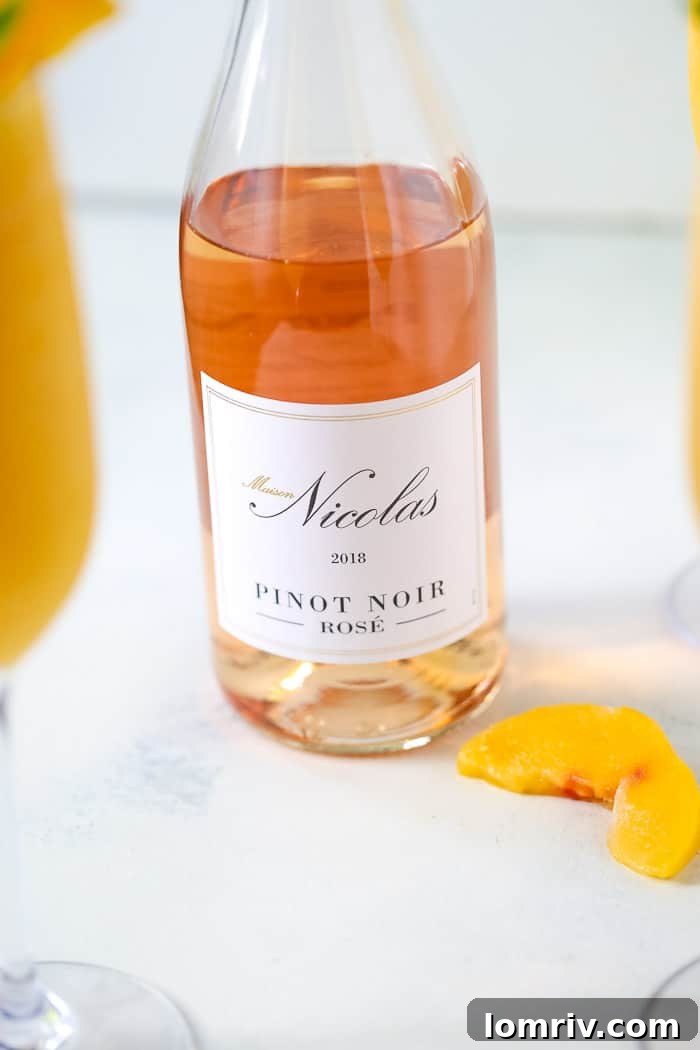Smooth Peach Frosé