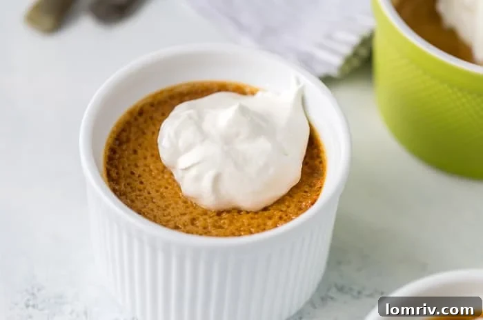 Silky Smooth Burnt Caramel Custard with Vanilla Beans