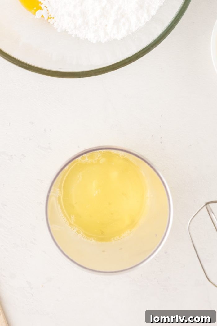 Separating egg yolks and whites for Tiramisu cream