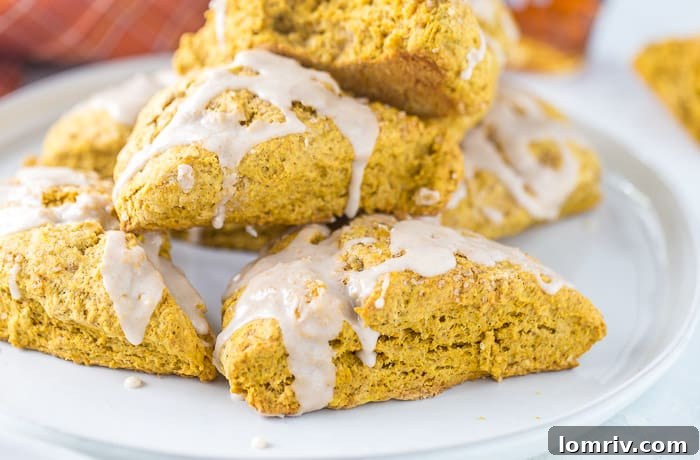 Pumpkin Scone dough being prepared