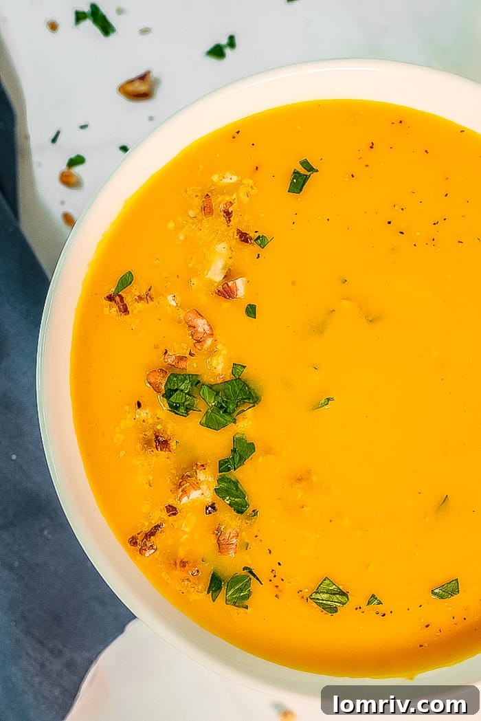Roasted Sweet Potato Soup