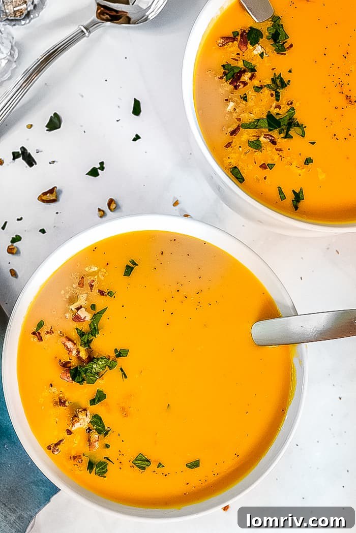 Roasted Sweet Potato Soup
