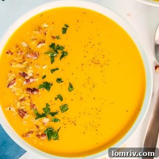 Roasted Sweet Potato Soup